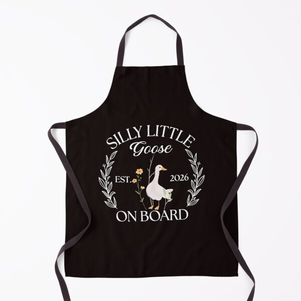Item preview, Silly Little Goose On Board Whimsical Quote designed and sold by ImeldaSparks.