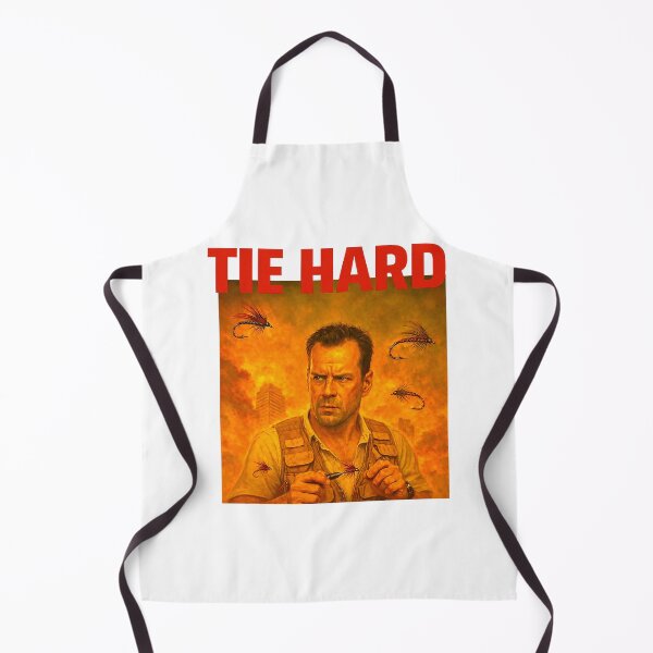 Item preview, Tie Hard Fly Fisherman Action Movie Parody designed and sold by ImeldaSparks.