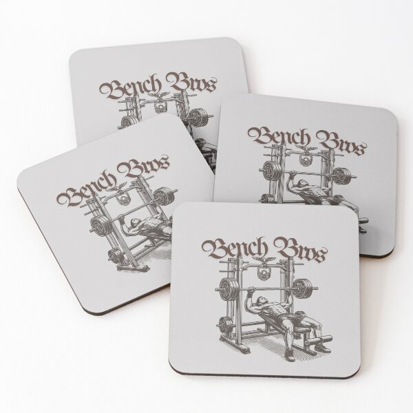 Item preview, Bench Bros Bench Press Gym Bro Gifts designed and sold by FitMyLifestyle.