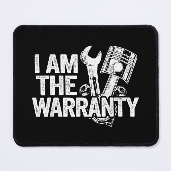 Item preview, I Am The Warranty Race Car Parts Repair Guy Funny Mechanic designed and sold by CameronTheBro.