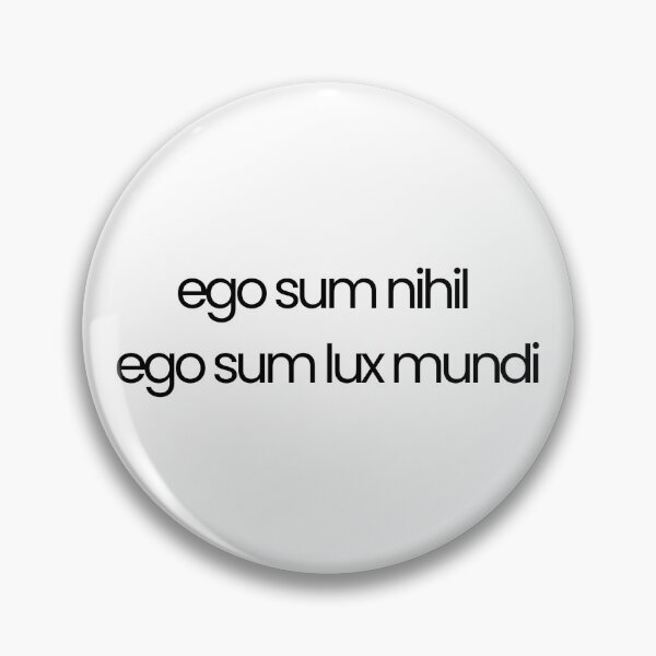Item preview, ego sum nihil, ego sum lux mundi designed and sold by mecreohada.
