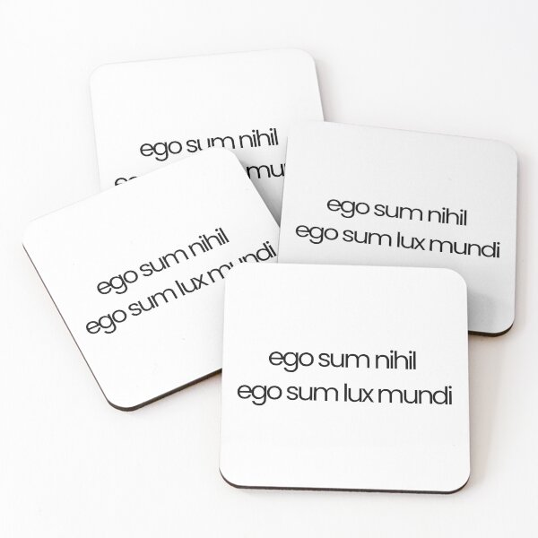 Item preview, ego sum nihil, ego sum lux mundi designed and sold by mecreohada.