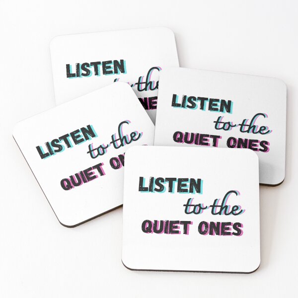 Item preview, Listen to the quiet ones  designed and sold by Cages or Wings.