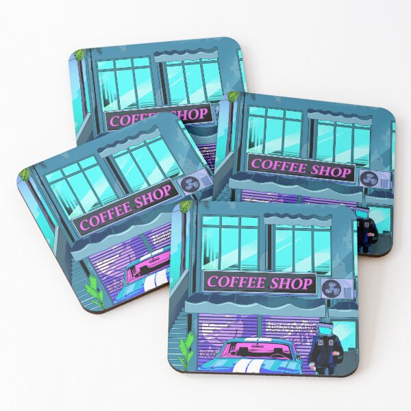 Item preview, Coffee Shop Wave Y2k designed and sold by HeyMoonly.