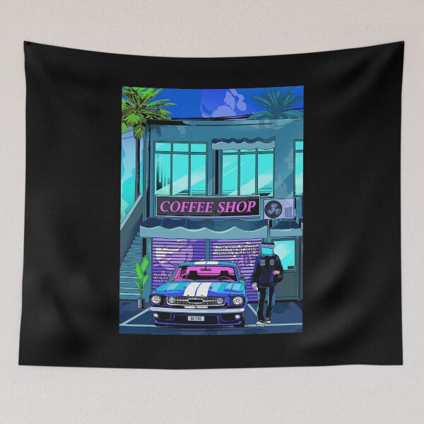 Item preview, Coffee Shop Wave Y2k designed and sold by HeyMoonly.