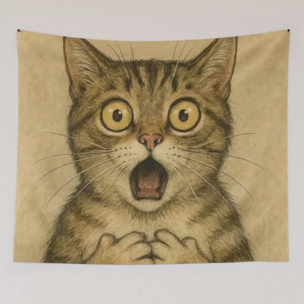 Item preview, “Meow With Wow” designed and sold by iamdesigns14.