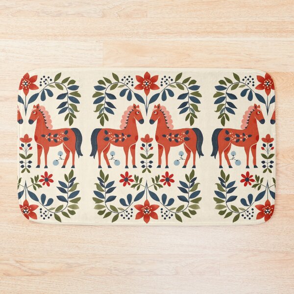 Item preview, Swedish Dala Horses, Floral Horses designed and sold by xiao xuans.