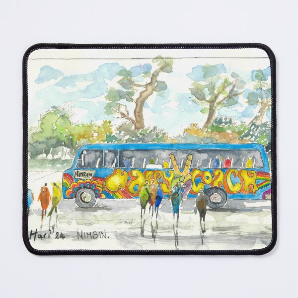 Item preview, Nimbin Happy Coach designed and sold by HMountain-Art.
