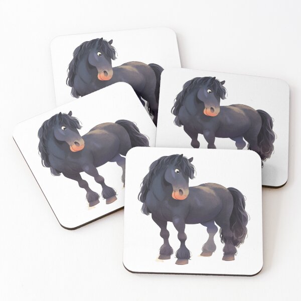 Item preview, Animated black horse designed and sold by MendaciousMina.