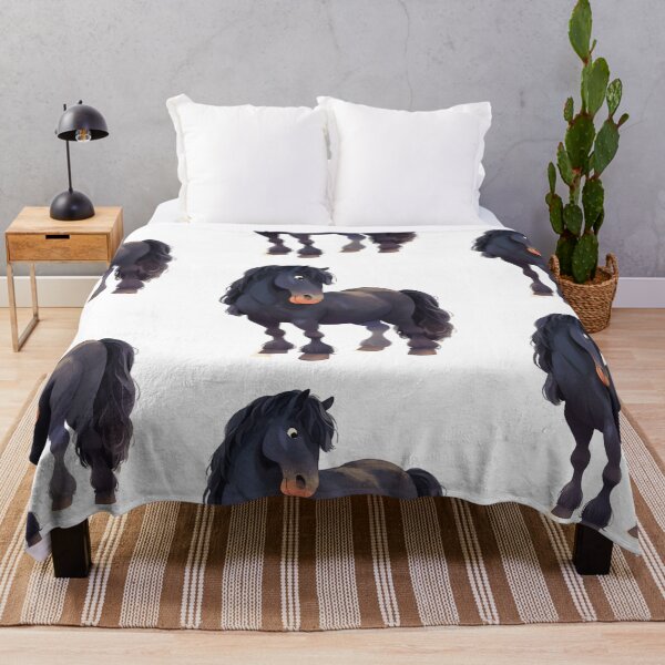 Item preview, Animated black horse designed and sold by MendaciousMina.