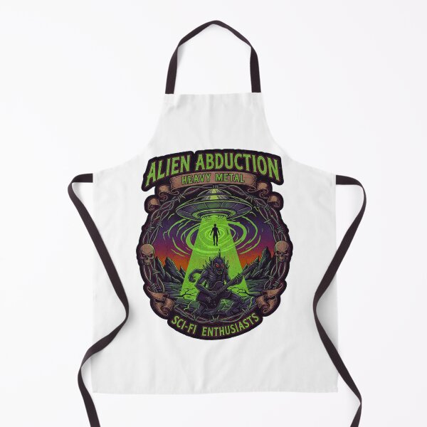 Item preview, Alien Abduction Heavy Metal Gym Pump Cover - Sci-Fi Weightlifting Graphic Tee designed and sold by FitEnvy.