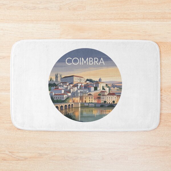 Item preview, Coimbra Portugal Vintage Travel - Riverside City Design designed and sold by CircinusStore.