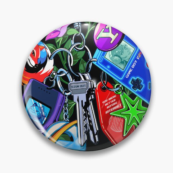 Item preview, Y2keychains Chat designed and sold by HeyMoonly.