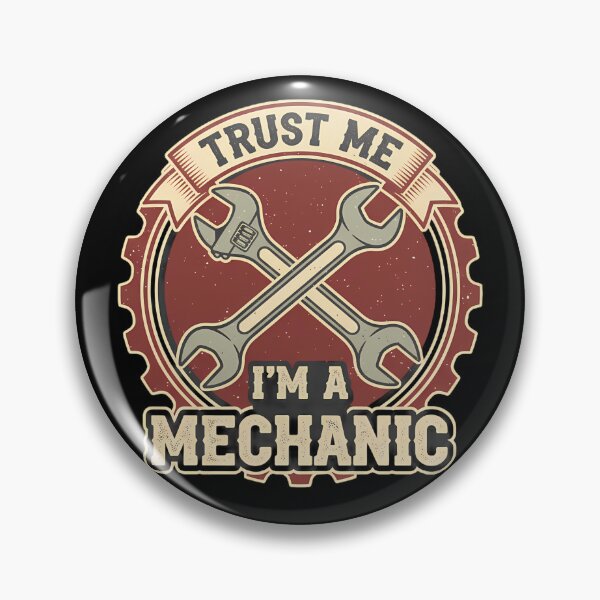 Item preview, Trust Me Mechanic Vintage Design designed and sold by PixelHub1.