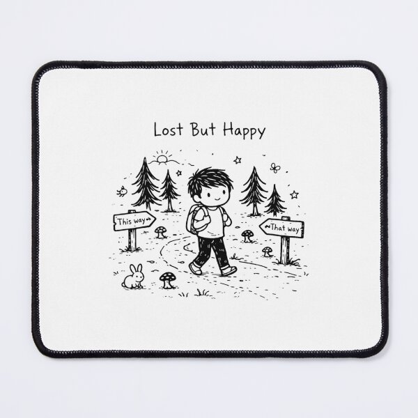 Item preview, Lost But Happy designed and sold by Planetporridge.