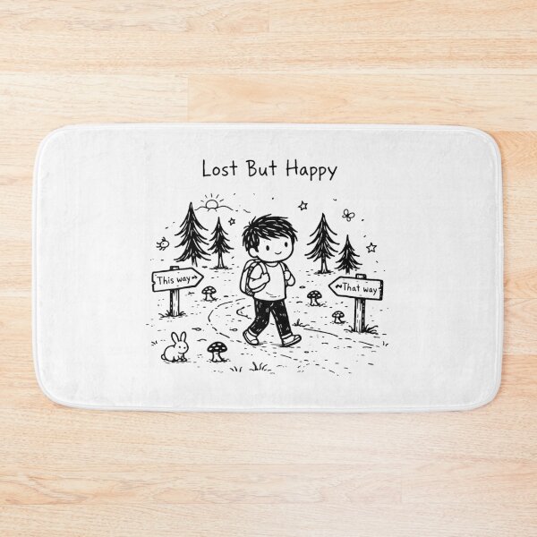 Item preview, Lost But Happy designed and sold by Planetporridge.