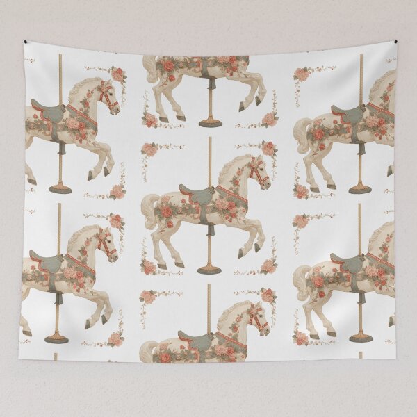 Item preview, Carousel horse designed and sold by MendaciousMina.