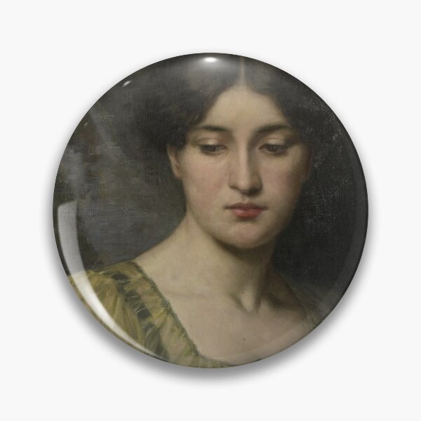 Item preview, Victorian Lady Portrait Painting: Antique Wall Art designed and sold by SavageVision.