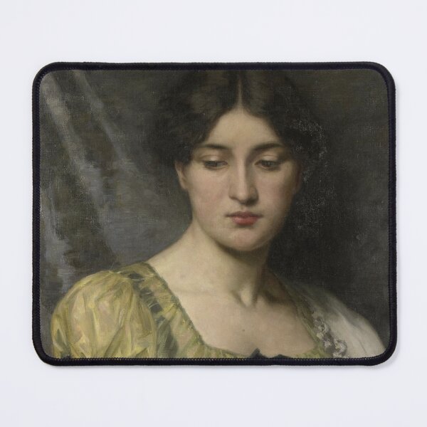 Item preview, Victorian Lady Portrait Painting: Antique Wall Art designed and sold by SavageVision.