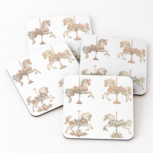 Item preview, Carousel horses pack designed and sold by MendaciousMina.