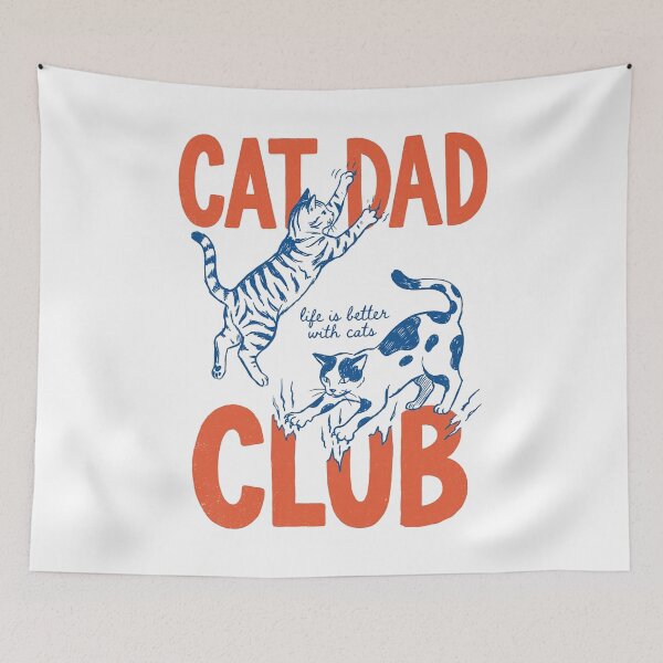Item preview, Cat Dad Club designed and sold by gabrielirma.