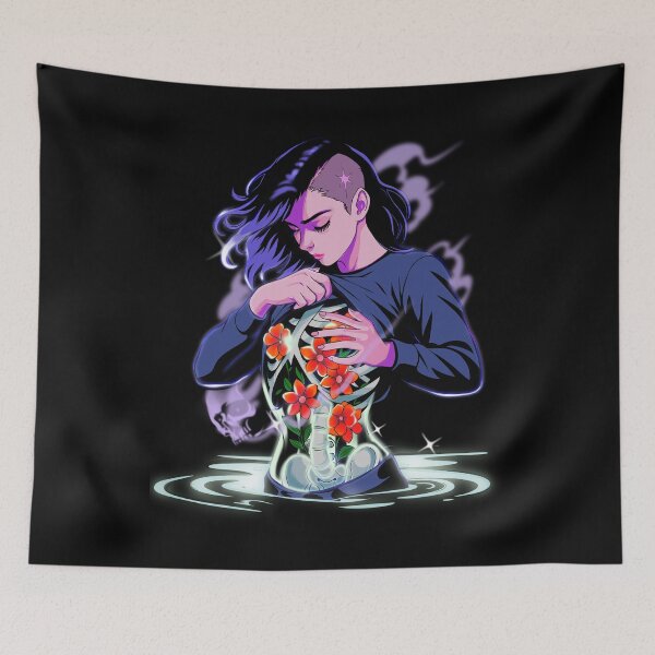 Item preview, Linger Surreal Art designed and sold by HeyMoonly.