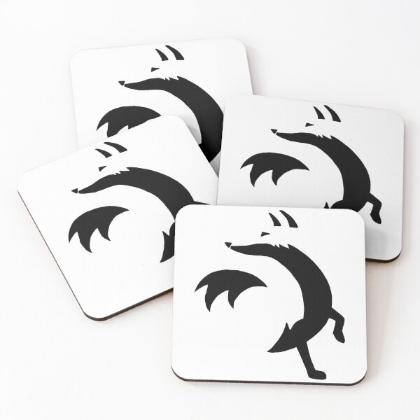 Item preview, Sketch of the (black) fox designed and sold by Lagueny.
