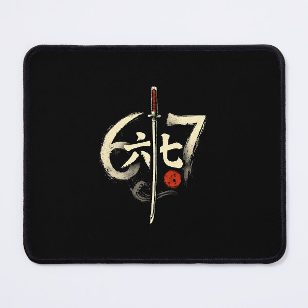 Item preview, Six Seven Abstract Number Symbol Mark designed and sold by clarabersetart.