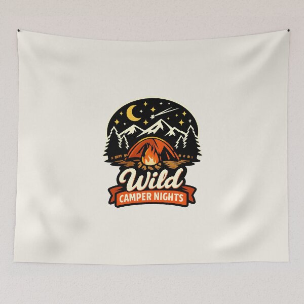 Item preview, Wild Camper Nights designed and sold by musthavewords.