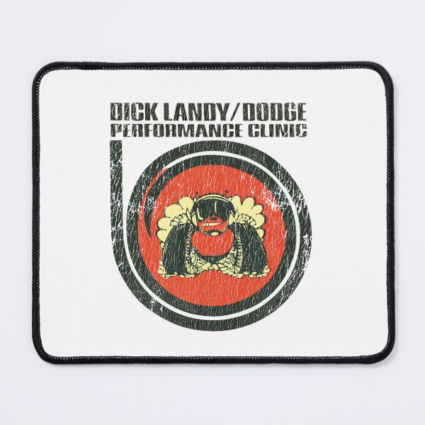 Item preview, Dick Landy Performance Clinic - aged, shop worn, burnout print designed and sold by retropetrol.