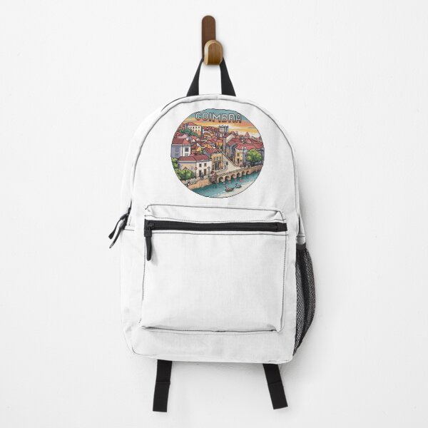 Item preview, Coimbra Portugal Pixel Art Streets - Retro 8-Bit Portuguese Cityscape designed and sold by CircinusStore.