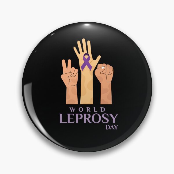 Item preview, World Leprosy Day Awareness Ribbon Hansen's Disease designed and sold by smartrocket.