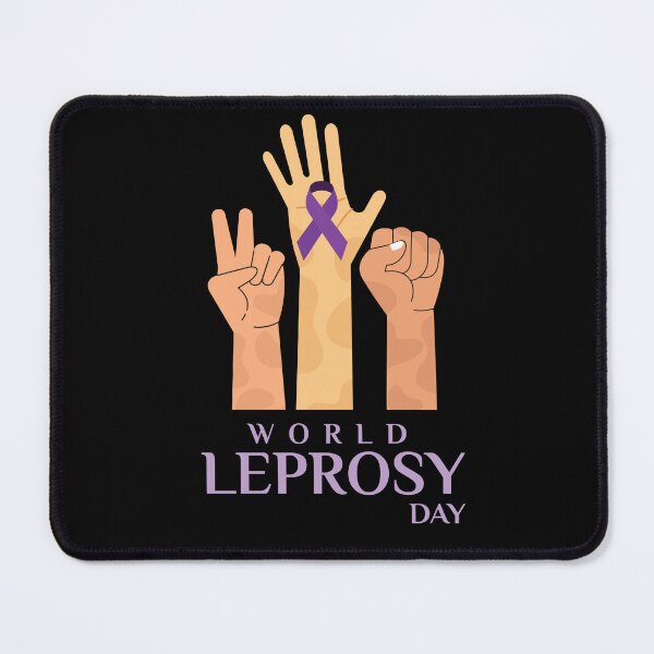 Item preview, World Leprosy Day Awareness Ribbon Hansen's Disease designed and sold by smartrocket.