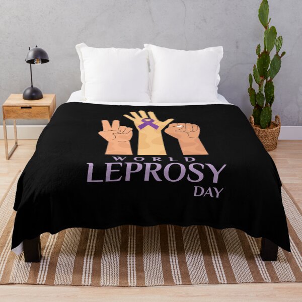 Item preview, World Leprosy Day Awareness Ribbon Hansen's Disease designed and sold by smartrocket.