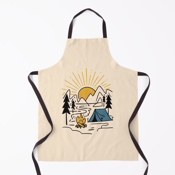 Item preview, Minimal Camping Sunrise Design designed and sold by Oniyasha.