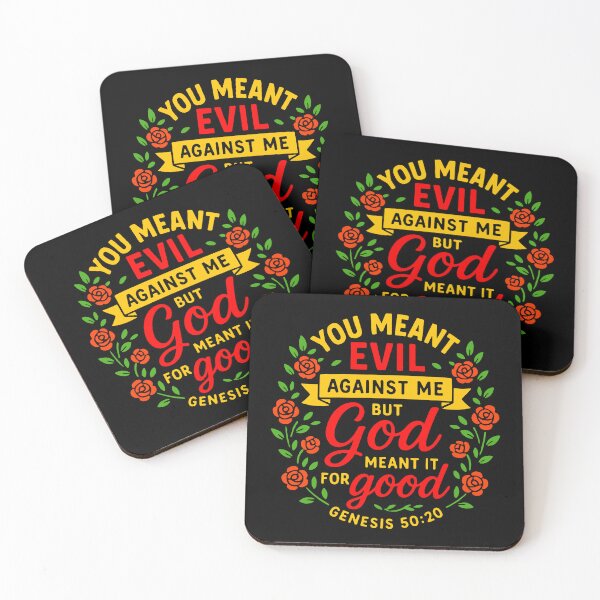 Item preview, Genesis 50:20 You Meant Evil Against Me But God Meant It For Good designed and sold by plushism.