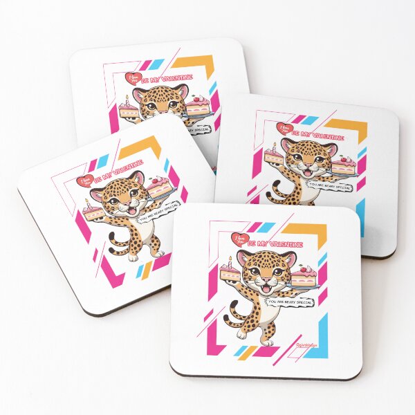 Item preview, Sweet Leopard Valentine - You Are Beary Special Aesthetic Art designed and sold by RajaArtDesign.