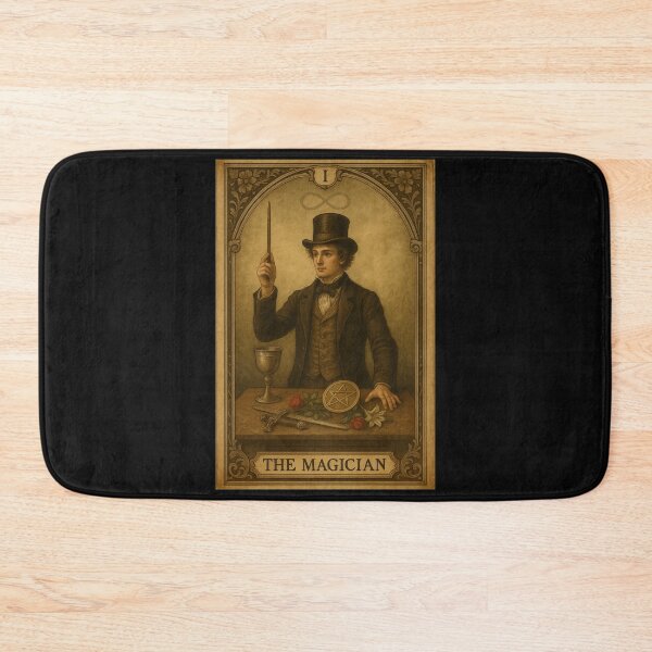 Item preview,  The Magician Tarot Card Vintage Art designed and sold by freackly.