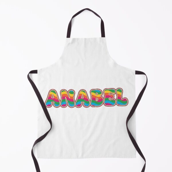 Item preview, ❤️ Anabel Personalized Name Wavy Retro Shirt, Coffee Mug, Sticker Gift designed and sold by HelixPedia.