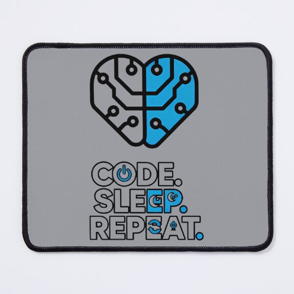 Item preview, Code Sleep Repeat Programmer Design designed and sold by PixelHub1.