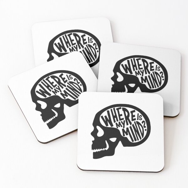 Item preview, Skull Where Is My Mind Quote designed and sold by Oniyasha.