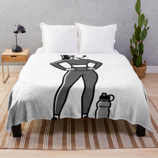 Item preview, Athleisure Aesthetic Stick Figure Gym Girl Pilates Wellness Vibe Cute Workout Fashion designed and sold by StickyGuys.