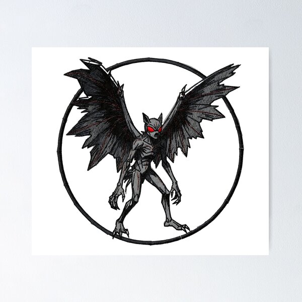 Item preview, Mothman designed and sold by cypra.