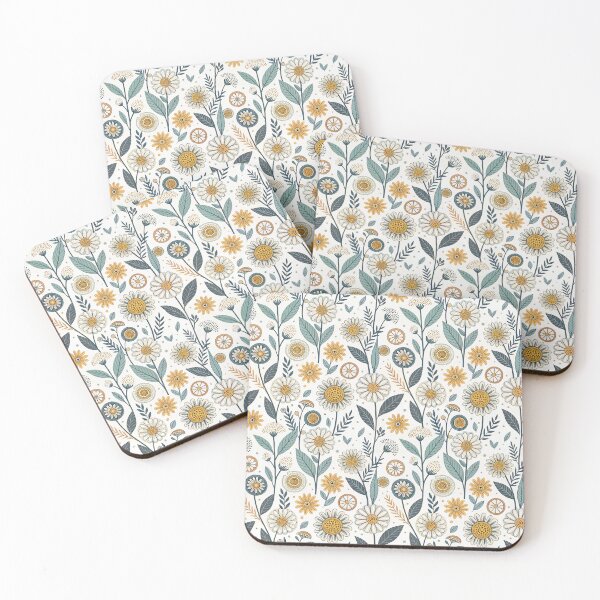 Item preview, Nordic Daisy Folk Symbols designed and sold by Shuga-Design.