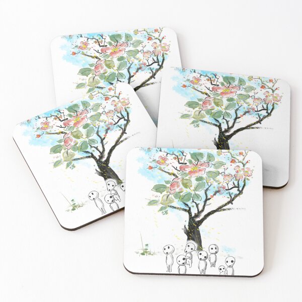 Item preview, Kodamas a la hokusai designed and sold by kharma zero.