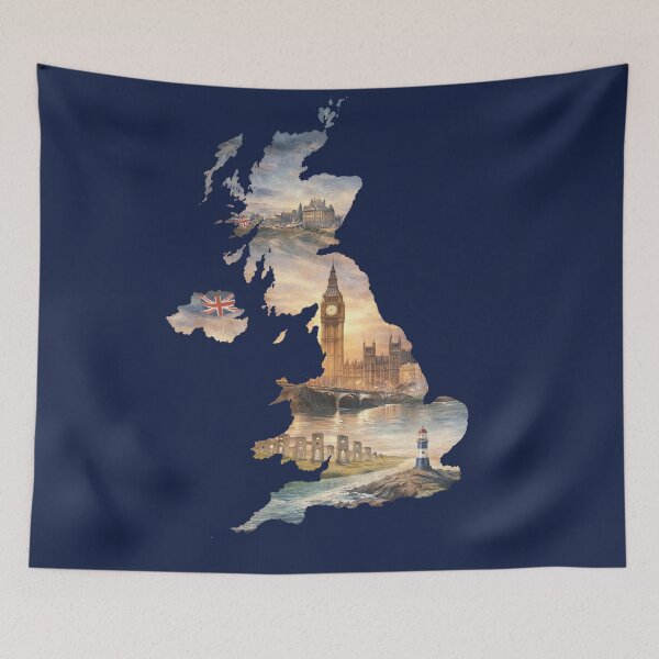 Item preview, United Kingdom Within Nature designed and sold by MIArt Studio.