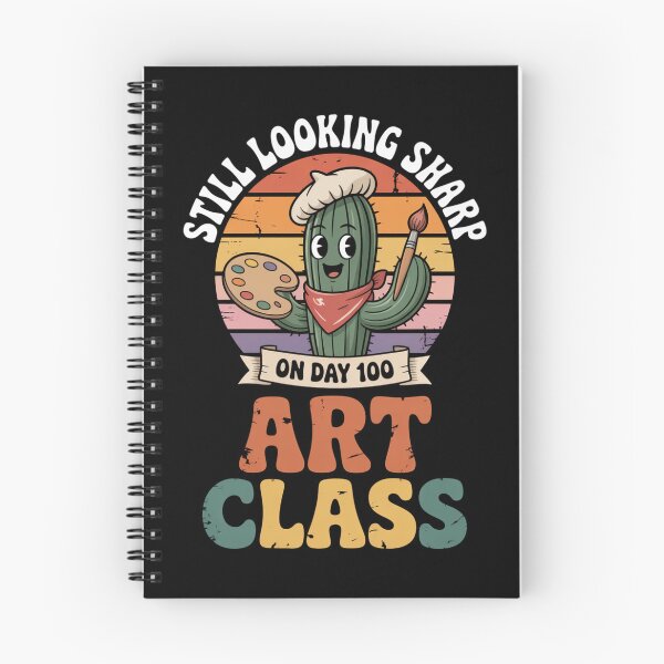 Item preview, Still Looking Sharp 100 Days of Art Class - Retro Groovy Teacher designed and sold by ViralVector.