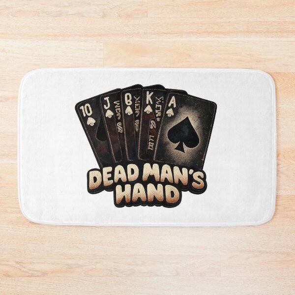 Item preview, Dead Man’s Hand – Dark Badass Poker Bubble Style designed and sold by Gletschie.