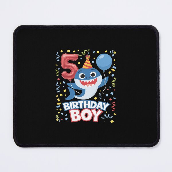 Item preview, Kids Shark 5th Birthday Boy  designed and sold by SyntaxClaw.