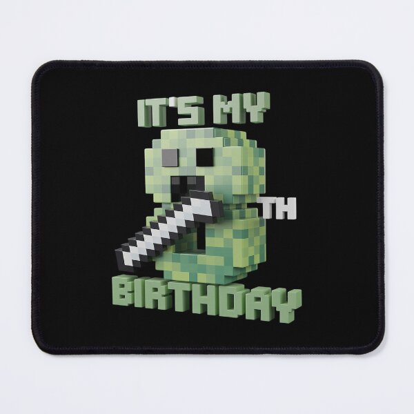 Item preview, Birthday Boy It's My 8th Birthday Gamer Pixel Number 1 designed and sold by MarryIsMonth.